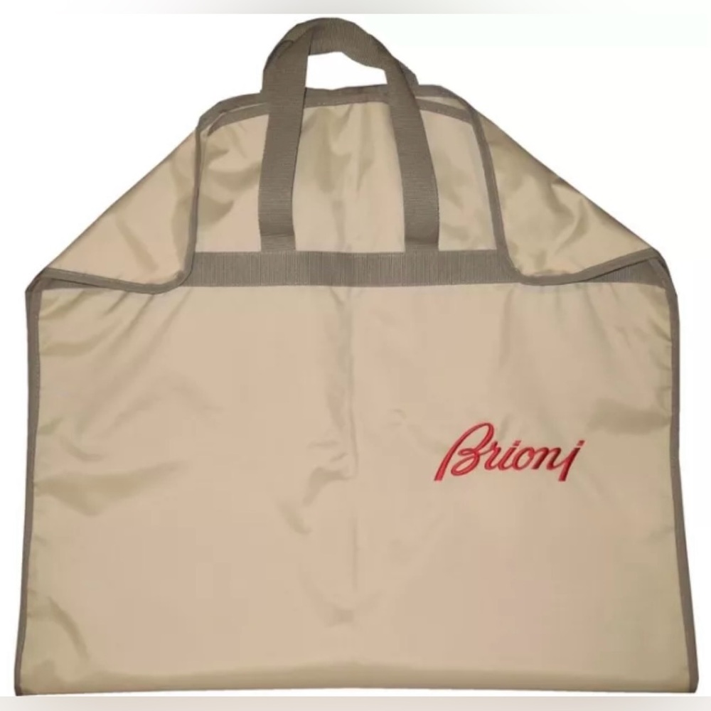 BRIONI SUIT BAG MADE IN ITALY TRAVEL CLOSET GARMENT HIGH QUALITY WATER RESISTANT